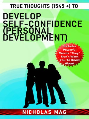 cover image of True Thoughts (1545 +) to Develop Self-Confidence (Personal Development)